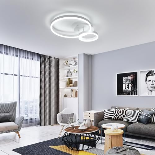 Plafonnier LED moderne Osairous à intensité variable 4725LM de 50cm - 3