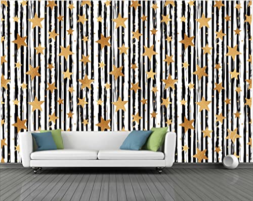 Image of CABANA HOMES Wall Stickers Botanical DIY Kids Wallpaper for Home Decor (45 x 125 cm, 2 Rolls) (12 sq. ft) Decorative Self Adhesive Wardrobe, White