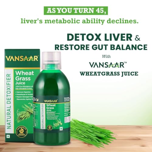 Image of Vansaar Diab Balance Juice + Wheatgrass Juice (Combo) 1L each l Blood Sugar Control l Lowers Glycaemic Index |No Added Sugar