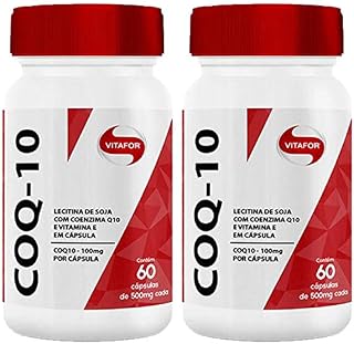 COQ 10 (coenzima Q10) - 2 unidades de 60 cápsulas - Vitafor