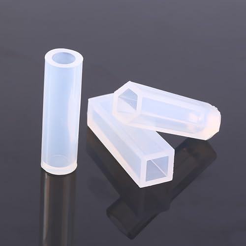 Miniatura 8 de DIY Jewely Cilinders - Molde de silicona a rayas, herramienta de carft para hacer colgantes de resina, 3 piezasjuego de moldes de silicona