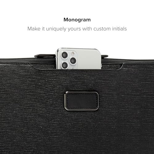 Image of TUMI - Nassau Laptop Portfolio - Men's Leather Tech and Document Work and Travel Bag - Fits up to 14 inch Screens