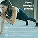iwi Omega-3 Sport & Joint Omega-3 Bundle, 30 Servings, Vegan Plant-Based Algae Omega 3, Krill & Fish Oil Alternative, No Fishy Aftertaste