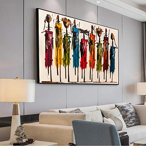 Graffiti Art Peintures Toile pour Masquer les Murs Nus Sans Surcharger