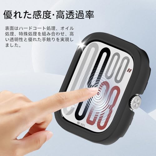 Image of For Xiaomi Redmi Watch 5 Case, Lightweight PC + Tempered Glass Protective Cover for Xiaomi Redmi Watch 5 9H Hardness, Easy Installation, All-in-One Piece Protection, Scratch Resistant, Shock