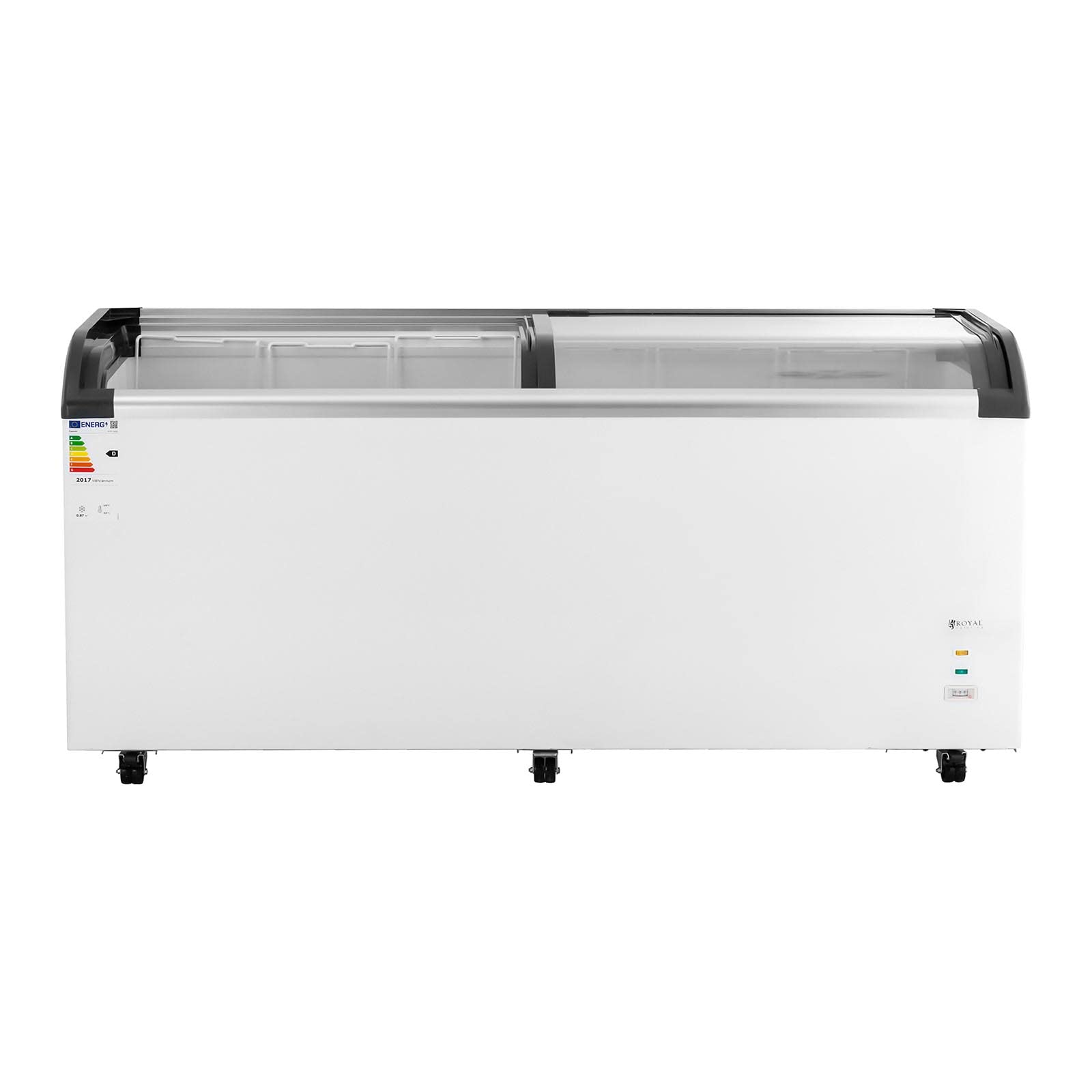 Royal Catering Arcón Congelador Cámara Profesional RCFZ-545G (Volumen: 545 L, Refrigerante: R290, Rango de temperatura: -22 - -15 °C)