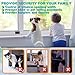 Sliding Window Locks (10 Sets), Security Window Locks with Keys, Adjustable Aluminum Sliding Window Stops, Easy Installation Without Drilling, for Vertical and Horizontal Sliding Windows (Black)