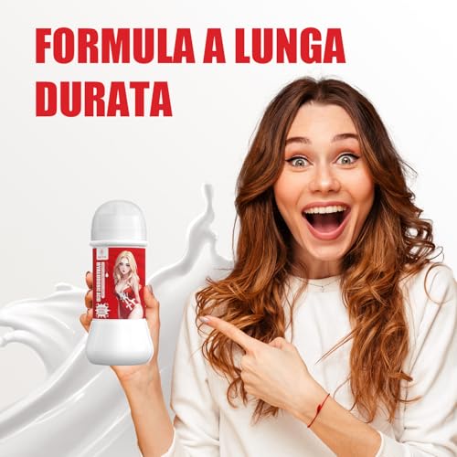 Lubrificante Intimo A Base D'acqua - Tra La Crema E Il Latte (200 Ml) | Gel Bianco Denso, Scorrevolezza Ultra-Liscia | Ipoallergenico, Per Donne, Uomini E Coppie (Donne) - 2