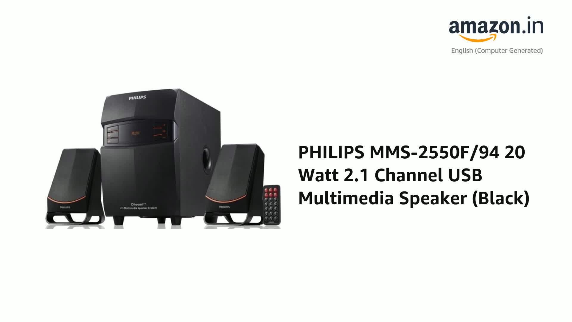 PHILIPS MMS-2550F/94 20 Watt 2.1 