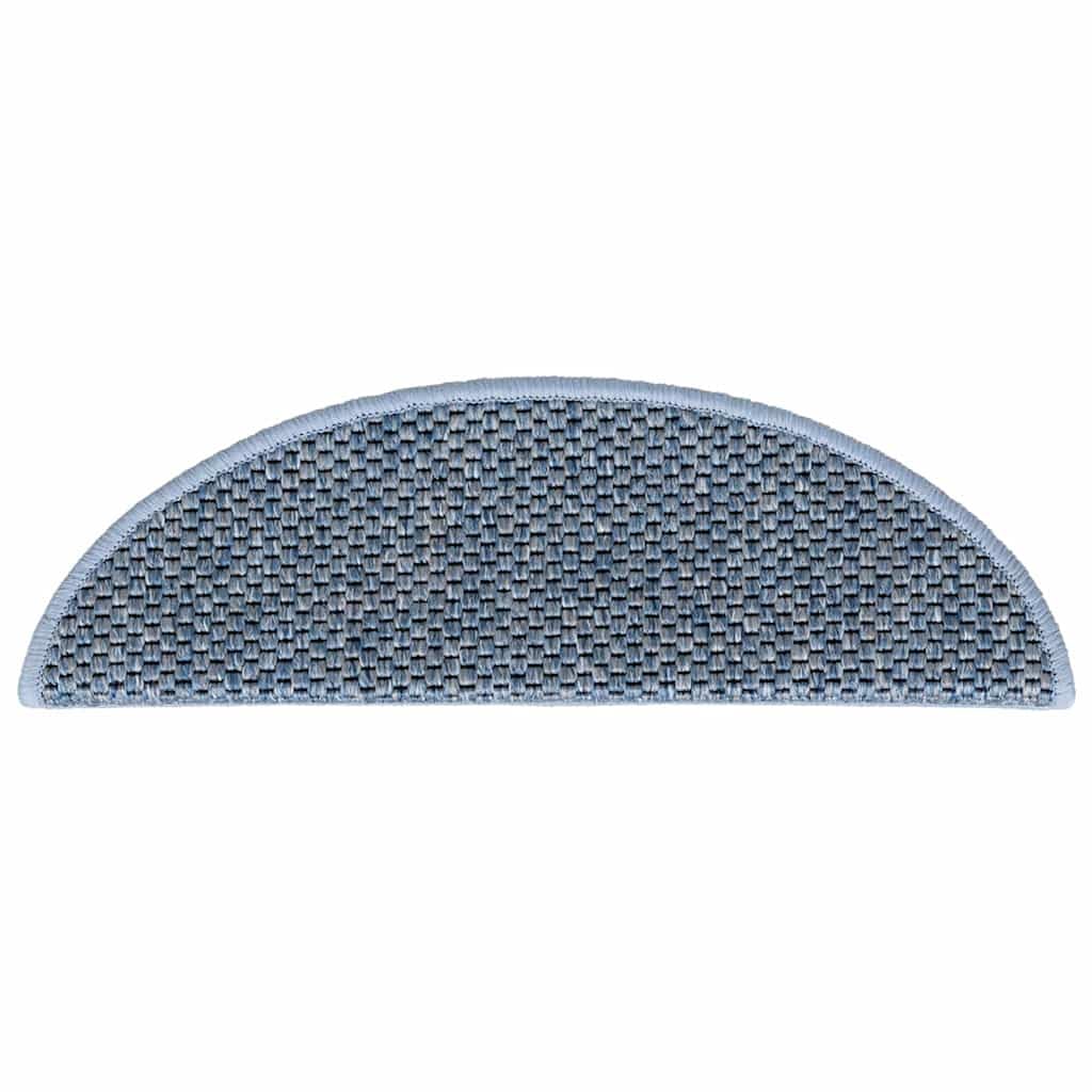 Naklejki na schody 15 szt. 56x17x3 cm Niebieski