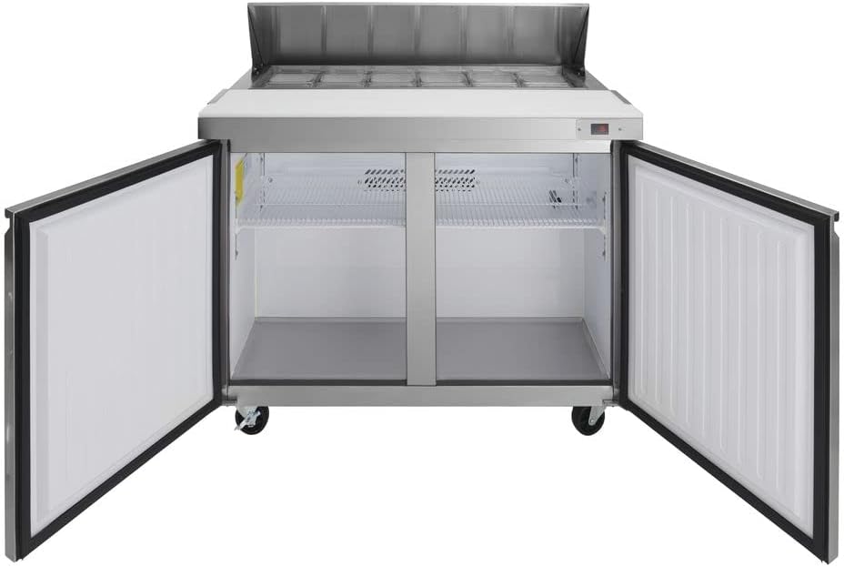 Interior view of Kratos 69K-770 with doors open