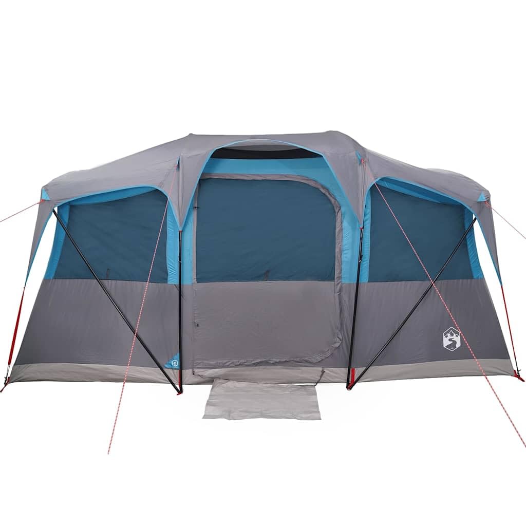 Tienda familiar impermeable gris y naranja 622 x 295 x 238 cm