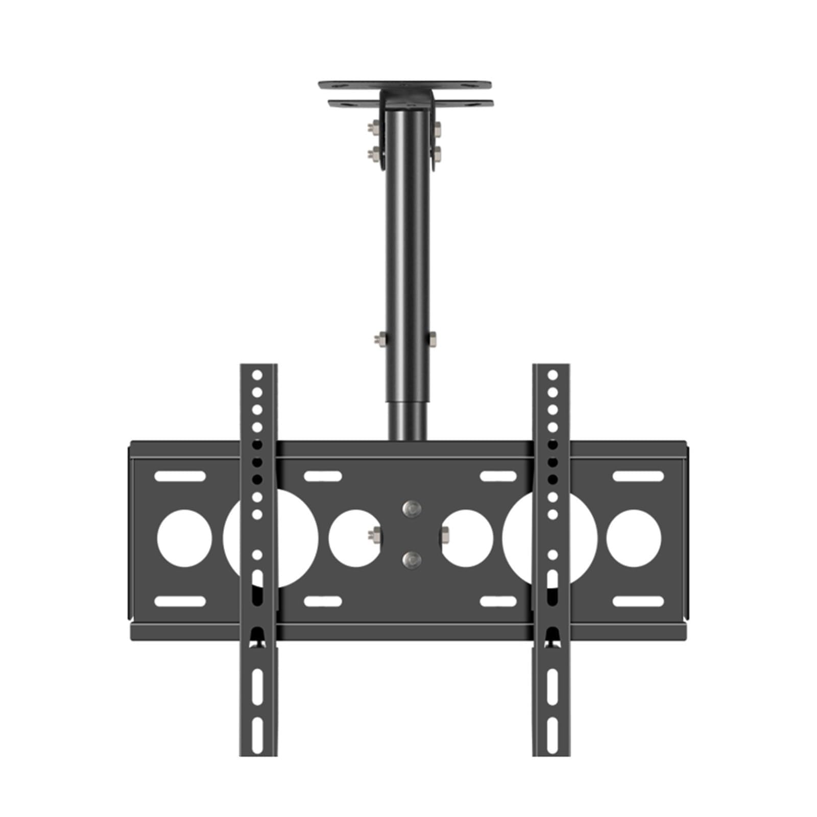 Telescopico Supporto per TV da Soffitto, Supporto TV Parete, Supporto TV Girevole E Inclinabile A 360 Gradi per TV da 27 A 55 Pollici, Supporta Fino A 66 Libbre/30kg