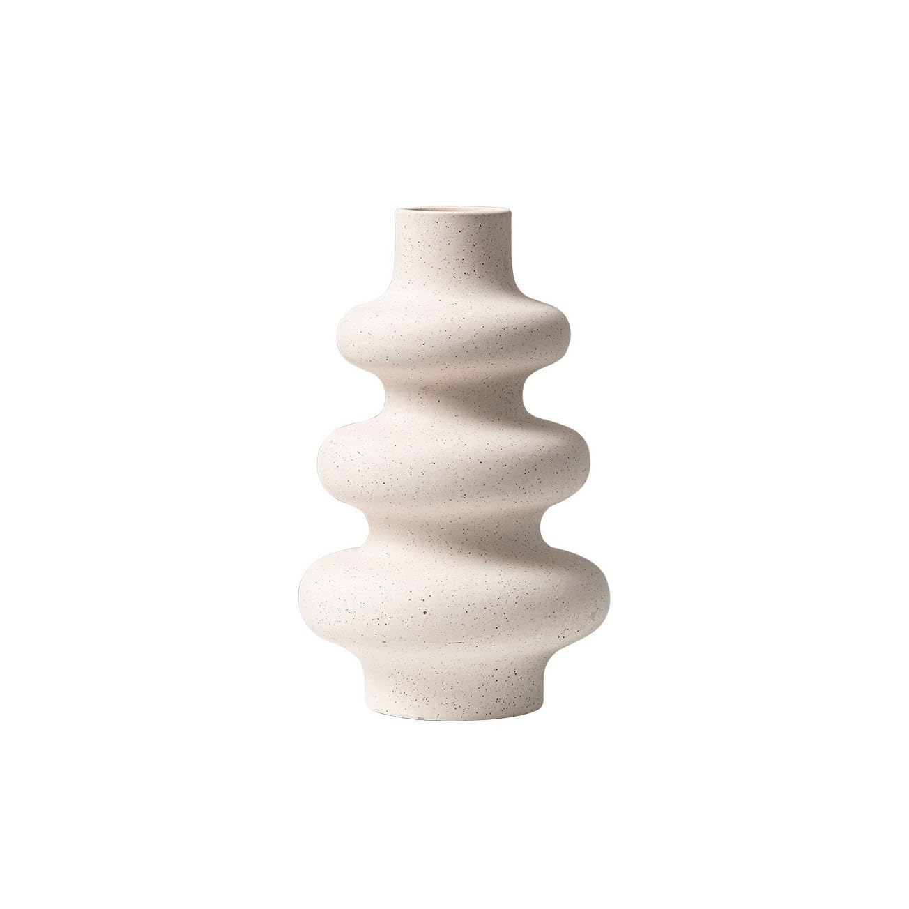 Vase Ceramic Vase Flower Arranger Desktop Simple Decorative Ornaments Ceramic Vase(S)