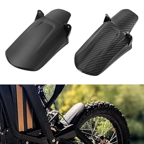 Jxmoto Surron Front-Rear Shock-Rear Fender Set Imitation Carbon Fiber Motorcycle Electric Dirt Bike Off-Road Shock Absorber Mudguard Fender Mud Guard For Light Bee Sur Ron S/X Segway X160 / X260 #TOP6