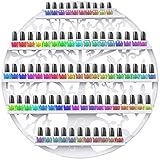 Material Fuerte y Duradero: El soporte de esmalte de uñas está hecho de metal de alta calidad, que es muy sólido y puede proporcionar un buen apoyo. El material de metal seleccionado es muy bueno en términos de durabilidad y calidad. Además, el estante para esmaltes de uñas tiene un acabado fino y una estructura estable.