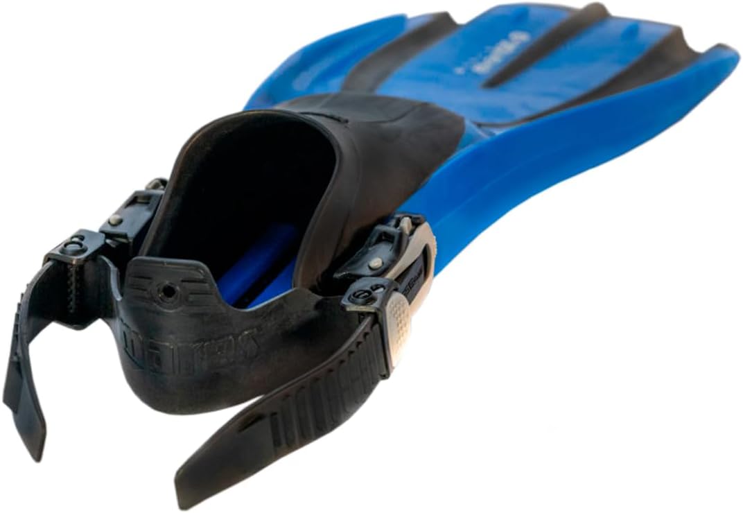 Mares Unisex Plana Avanti X3 Open Heel Swim Fins - Durable Wear-Resistant Flexible Flippers for Swimming, Scuba Diving, Freediving, Snorkeling