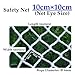 FNUQCOA Home Balcony Railing Stairs Children Pet Safety Fence Net Construction Site Against Falling Nylon Rope Mesh Net(5cm x 5cm Eye,1.2mx5m)