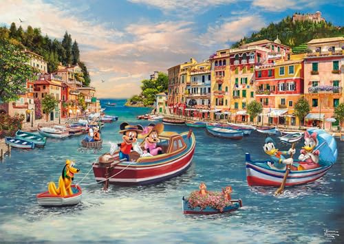 Schmidt 58053 Thomas Kinkade Disney Mickey & Minnie Puzzle 1000 Teile