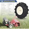 GICOOL 13x5.00-6 Tiller Tire and Wheel, 3/4 Axle Size, 3-1/8 Centered Hub, Compatible with Craftsman & Troy-Bilt Tiller Replacement