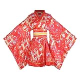 Sexy Short Women Kimono Costume Robe Loose Floral Patten Dress Japanese Traditional Bathrobe Sleepwear