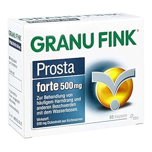 GRANU FINK Prosta Forte 500 mg – Pflanzliches Arzneimittel zur Behandlung von Prostata-Blasenbeschwerden – mit…