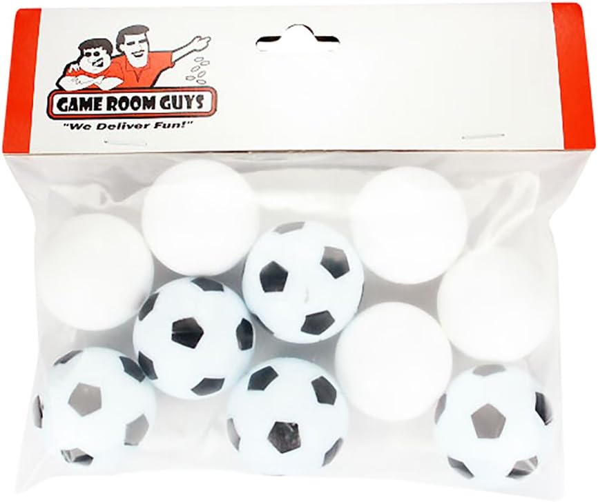 Game Room Guys Tornado Dynamo Foosballs 5 Smooth - 5 Soccer Ball