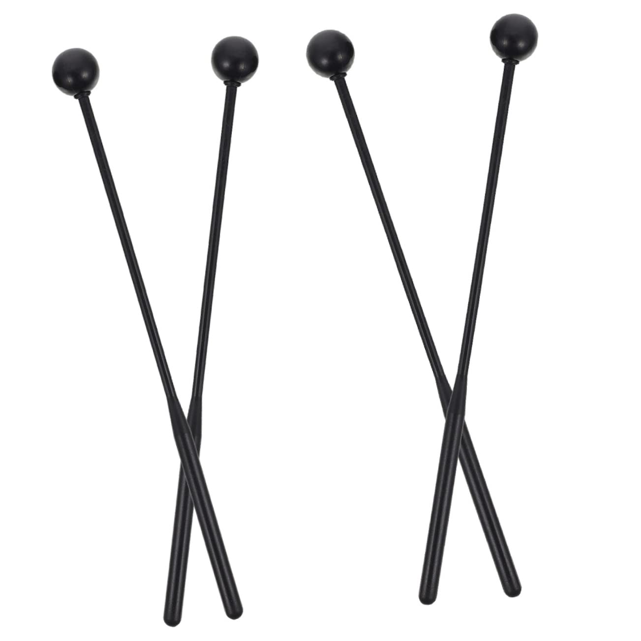 VICASKY 8pares Mallets De Percusión De Goma Para Xilófono y Marimba De Baquetas De Música Instrumento De Percusión y Práctico Para Estudiantes y Profesionales