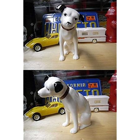 Amazon Co Jp 正規ライセンス品 ビクター ニッパー犬 陶器置物 13cm Nipper ディスプレー ホーム キッチン