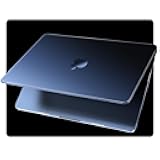 EooCoo Ultra Thin Armor Compatible with MacBook Air 13 inch Case M4 2025 2024-2022 M3 M2 A3240 A3113 A2681, 100% Match Midnight, Air 13.6