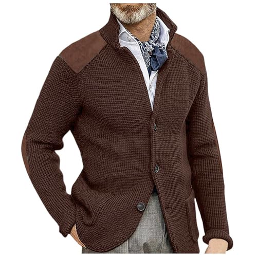 Cárdigan de punto hombre ligero y elástico para abrigar sin perder la elegancia moderna