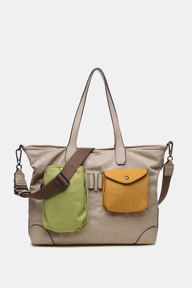 Abbacino bolso shopper de mujer en nylon