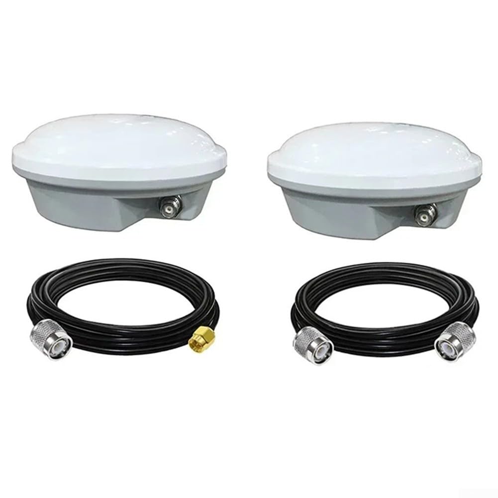 Antena GNSS de encuesta AG35 con GPS L1 L2 L5 para Galileo Glonass Beidou, IP67 impermeable para maquinaria agrícola y nivelación de tierras (antena única)