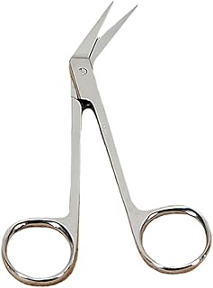 Dissection Scissors, Stainless Steel, Fine Points, Angular, 4 1/2 in
