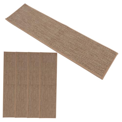 Tapis d'escalier antidérapants Homoyoyo avec envers auto-adhésif haute adhérence