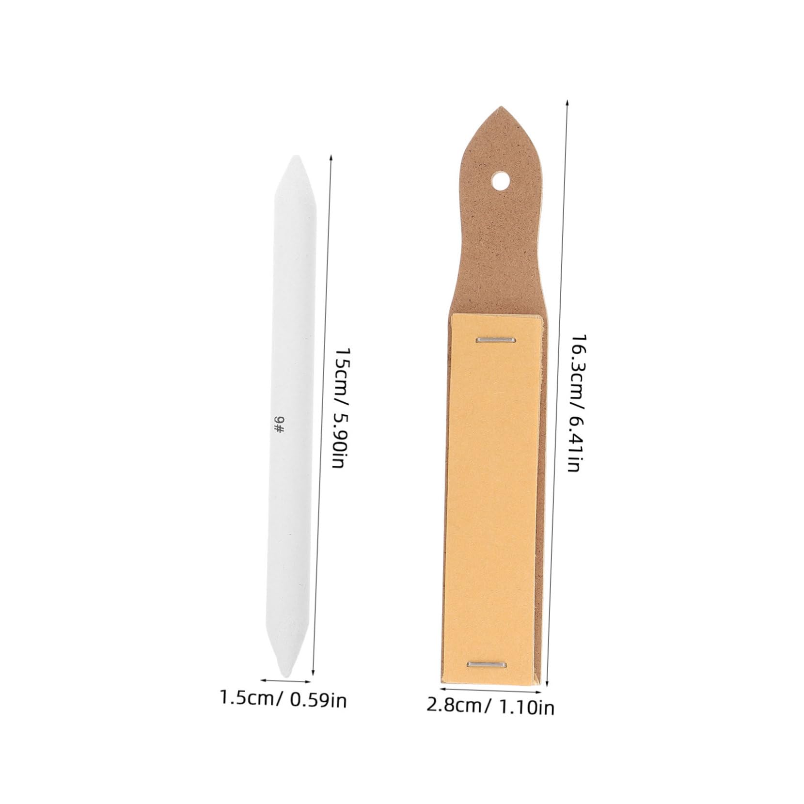 Homoyoyo Drawing Kit Blending Stumps Blending Pencil Student Sketch Accessories Lightweight for Art Paper