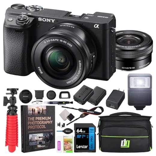 Sony a6400 4K Mirrorless Camera Kit