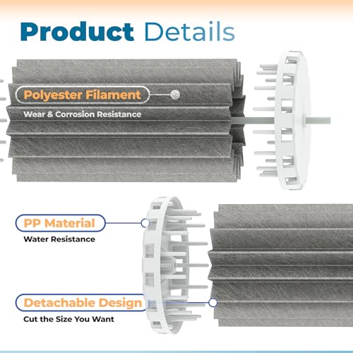 Image of ANTOBLE PRBW150B 150B Bio Wheel Assembly Fish Tank Aquarium Filter Compatible with Marineland Penguin 150 Bio-Wheel Power Filters