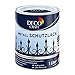 Produktbild Deco Craft Metall Schutzlack 1L silbergrau weiß schwarz grün Rein-Alkydlack Glänzend Metallschutzlack zum Streichen (Schwarz)