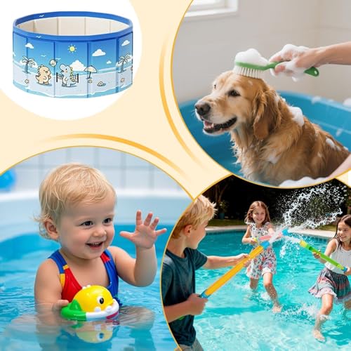 Piscine portable extérieure robuste avec fond antidérapant haut de gamme - 5