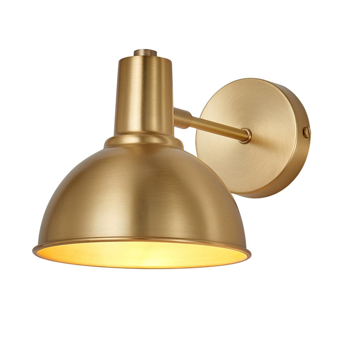 HPTHLY Wall Sconces Lights Personality Brass Bedside Wall Lamp E27 Creative Simple Wall Lighting For Living Room Bedroom Kitchen Hallway Bathroom Bar