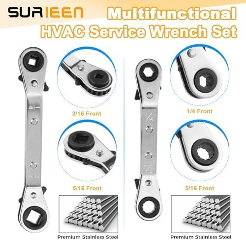 Kit Herramienta Removedor e Instalador de Válvula y Llaves HVAC miniatura 4