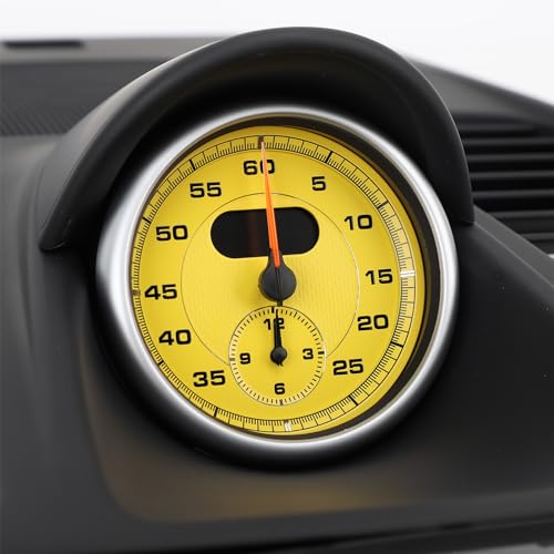 Tableau de Bord avec Chronomètre pour 911 Housse Console Jaune