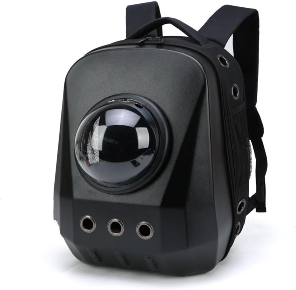 Hubiuyo ペットキャリーバッグ 大型 猫リュック 耐荷重8Kg キャリーバッグ 宇宙船 カプセル 広々空間 軽量 ペットバッグ