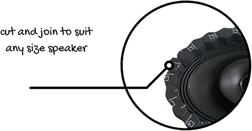 Miniatura 6 de Soundskins Paquete de sistema de sonido DS 18 PRO-X6.4BM Altavoz de 6.5 pulgadas 500W Max250W RMS Altavoz de rango medio para puerta de automóvil o