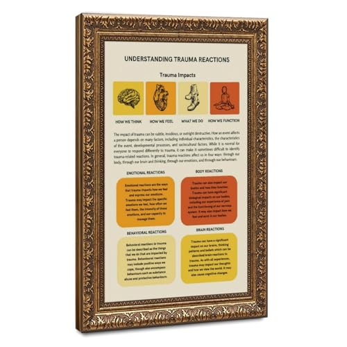 Poster Trauma and Informed Care Education pour créer un espace de soin apaisant dans votre cabinet