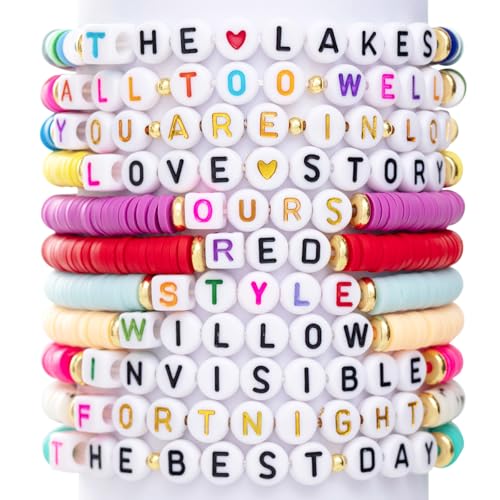 11 PCS Friendship Bracelets, Inspired Bracelets Set, Friendship Bracelets for Fans Women2