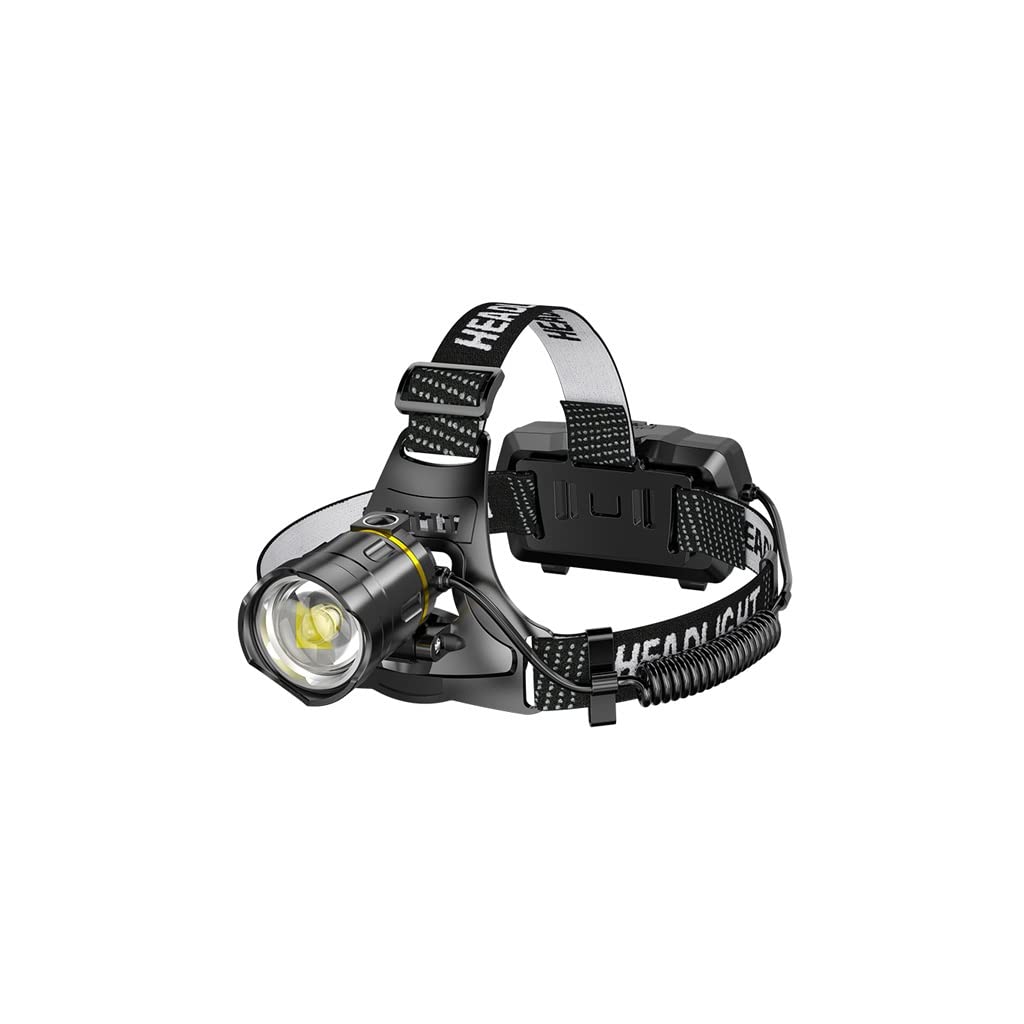 OYYMTE Headlight Strong Light Charging Head-Mounted Outdoor Flashlight Hernia Fishing Mine Long Battery Life