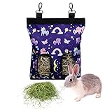 remorque porte foin Alimentation pratique: le sac de foin pour animaux de compagnie est conçu avec 2 trous, la taille est de 9,1 * 11 * 1,02 pouces et la fermeture à glissière est utilisée pour sceller le sac de foin afin que le foin puisse être fermement et fermement. Lorsque vous devez quitter notre animal pendant un certain temps, il peut fournir beaucoup de foin à nos lapins chaque jour.