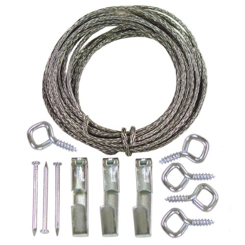 Image of 3 Picture Conventional Picture Hanging Kit [Set of 12]